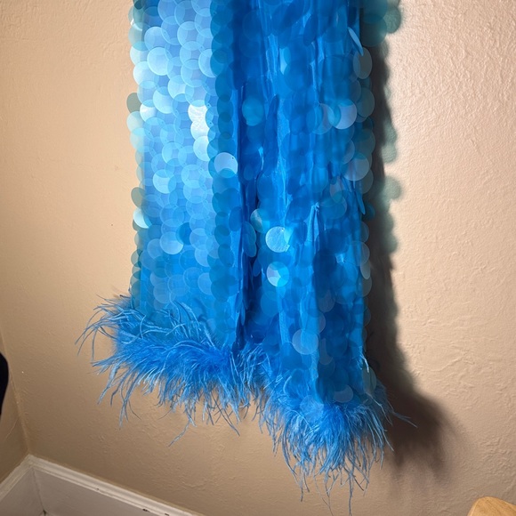 Anthropology hutch size small sequin, mid dress sleeveless worn once orig 395 - Picture 7 of 8